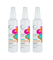 kit make curl 03 (três) Spray Umecantate Hidratante