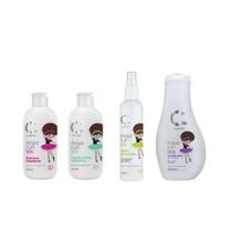 Kit Make Curl Kids Amavia Shampoo Condicionador Infantil