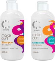 Kit make curl shampoo + condicionador amávia