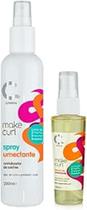 kit make curl Spray + Oil Umectante amávia