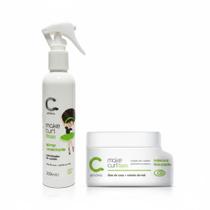 Kit make curl teen máscara + spray umectante amávia Kit make curl teen máscara + spray umectante amávia