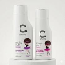 Kit make curl teen shampoo + umidificador amávia