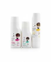 Kit MakeCurl Teen Shampoo Condicionador Creme Hidrata Amavia