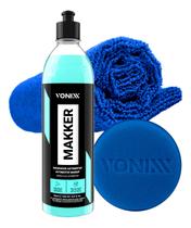 Kit makker 500ml maquiador com flanela e aplicador Kit makker 500ml maquiador com flanela e aplicador