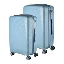 Kit Mala 23Kg + 10Kg Polipropileno Inquebrável ul Claro Kit Mala 23Kg + 10Kg Polipropileno Inquebrável ul Claro