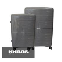 Kit Mala Bordo 10kg + Mala Grande 35kg Polipropileno Viena Kit Mala Bordo 10kg + Mala Grande 35kg Polipropileno Viena