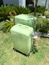 Kit Mala Bordo 10kg + Mala Media 23kg Polipropeno Kit Mala Bordo 10kg + Mala Media 23kg Polipropeno