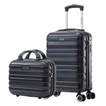 Kit Mala Bordo Bagagem de Mão Avião Viagem Frasqueira ABS