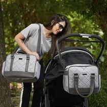 kit mala de bordo com rodinhas e bolsa maternidade Zurich - Just Baby