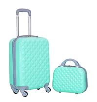 Kit Mala De Bordo De Viagem E Frasqueira Com Senha Verde