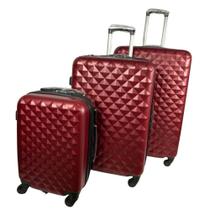 Kit Mala De Viagem 10Kg, 23Kg E 32Kg Cores Novas