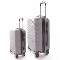 Kit Mala de Viagem 2 Peças Bordo e Grande - C/ 4 Rodinhas 360º Kit Mala de Viagem 2 Peças Bordo e Grande - C/ 4 Rodinhas 360º