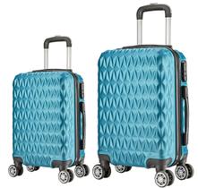 Kit Mala de Viagem 2 Peças Bordo e M - C/ 4 Rodinhas 360º Amarelo