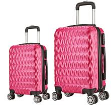 Kit Mala de Viagem 2 Peças Bordo e M - C/ 4 Rodinhas 360º Kit Mala de Viagem 2 Peças Bordo e M - C/ 4 Rodinhas 360º