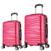 Kit Mala de Viagem 2 Peças Bordo e M - C/ 4 Rodinhas 360º Kit Mala de Viagem 2 Peças Bordo e M - C/ 4 Rodinhas 360º