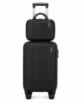 Kit Mala de Viagem 20" + Frasqueira Polipropileno World Bags Resistente Rodinhas 360 Bordo Kit Mala de Viagem 20" + Frasqueira Polipropileno World Bags Resistente Rodinhas 360 Bordo