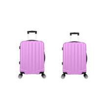 Kit Mala de Viagem abs 2 peças Adventure e Action Fortt Rosa - MAB01-RA Kit Mala de Viagem abs 2 peças Adventure e Action Fortt Rosa - MAB01-RA