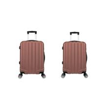 Kit Mala de Viagem abs 2 peças Adventure e Action Fortt Rose - MAB01-RE Kit Mala de Viagem abs 2 peças Adventure e Action Fortt Rose - MAB01-RE