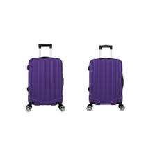 Kit Mala De Viagem Abs 2 Peças Adventure E Action Fortt Roxa Mab01-rx
