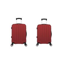 Kit Mala de Viagem abs 2 peças Adventure e Action Fortt Vermelha - MAB01-VR