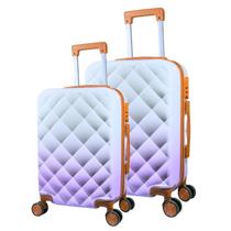 Kit Mala de Viagem ABS/PC - 2 Peças (Média + Grande) com Rodas 360º