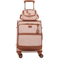 Kit Mala de Viagem Bordo 4 Rodas Frasqueira Royal Sestini