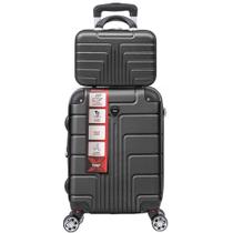 Kit Mala De Viagem Bordo PP 8kg e Frasqueira P Luxo Tripx