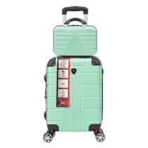 Kit Mala De Viagem Bordo PP 8kg e Frasqueira P Luxo Tripx