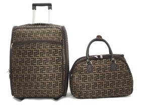 Kit Mala De Viagem De Bordo Quadrada Com Rodinha + Mala de Mão