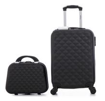 Kit Mala De Viagem Frasqueira Bordo Pequena 20 Batiki 0108 Kit Mala De Viagem Frasqueira Bordo Pequena 20 Batiki 0108