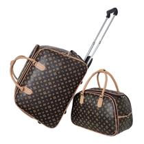 Kit Mala De Viagem Grande Rodinhas E Bolsa De Mão Executiva Kit Mala De Viagem Grande Rodinhas E Bolsa De Mão Executiva