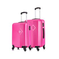 Kit mala de viagem Pink pequena e média Zug Swiss Move