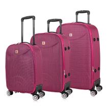 Kit Mala de viagem pink PMG Sion Swiss Move Kit Mala de viagem pink PMG Sion Swiss Move