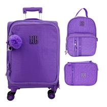 Kit Mala + Lancheira + Estojo Rebecca Bonbon 24675 Kit Mala + Lancheira + Estojo Rebecca Bonbon 24675