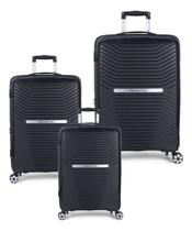 Kit Mala Viagem Expansível Rodas 360 Pp Original Polo King