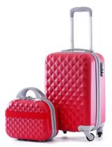 Kit Mala Winth 18/12 Brasil Vermelho 360 Kit Mala Winth 18/12 Brasil Vermelho 360