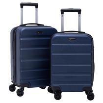 Kit Malas de Viagem Bordo Expansível Fibra Rígida Rodas 360º Kit Malas de Viagem Bordo Expansível Fibra Rígida Rodas 360º