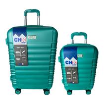 Kit Malas De Viagem Média M e Bordo PP 4 Rodas De Giro 360 Kit Malas De Viagem Média M e Bordo PP 4 Rodas De Giro 360