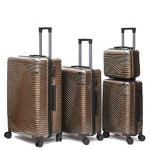 Kit Malas de Viagem P M G Rodas 360 Cad Flat com Frasqueira