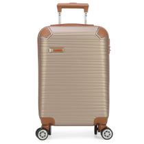 Kit Malas para Viagem Polo King em ABS Grafite + Frasqueira - 1869