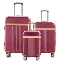 Kit Malas Viagem Athena Kit P M G Rodas Giro 360º Santino Kit Malas Viagem Athena Kit P M G Rodas Giro 360º Santino