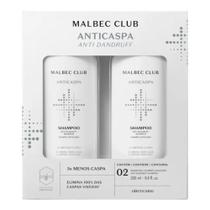 Kit Malbec Club Shampoo Anticaspa (2 itens) O Boticário