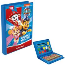 Kit maleta artistica patrulha canina - 24 peças - tris Kit maleta artistica patrulha canina - 24 peças - tris