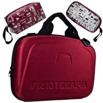Kit Maleta Bolsa Fisioterapía Estagio Saude Case Esteto Aparelho