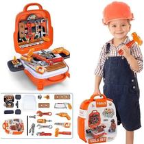 Kit Maleta de ferramentas infantil 22 acessórios. Diversão e criatividade garantida!