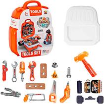 Kit Maleta De Ferramentas Infantil 22 Peças Brinquedo, ba. Kit Maleta De Ferramentas Infantil 22 Peças Brinquedo, ba.