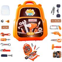 Kit Maleta De Ferramentas Infantil 22 Peças Brinquedo Menino