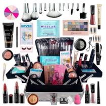 Kit Maleta De Maquiagem Completa com Paleta Ruby Rose 27