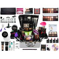 Kit Maleta De Maquiagem Completa com Paleta Ruby Rose 27