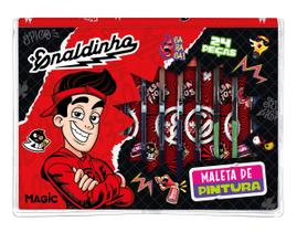 Kit Maleta de pintura 24 peças Enaldinho Kit Maleta de pintura 24 peças Enaldinho